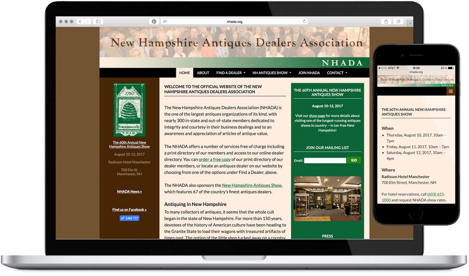 NHADA Website