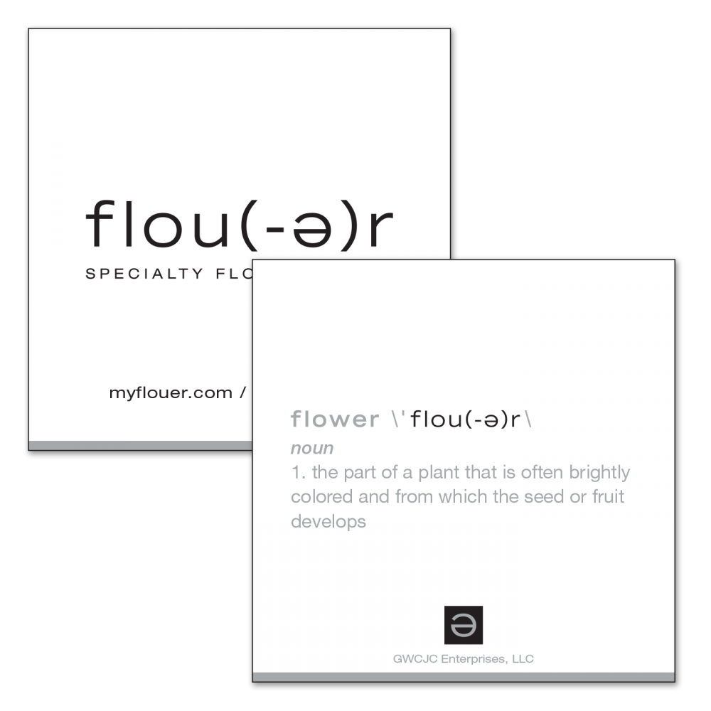 Flou(-e)r Business Card