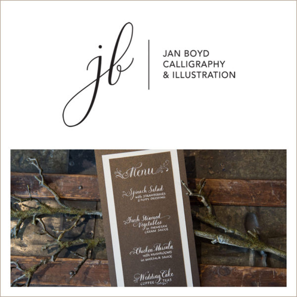 Jan Boyd Calligraphy Branding