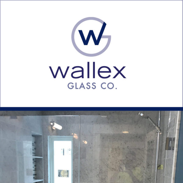 Wallex Glass Branding