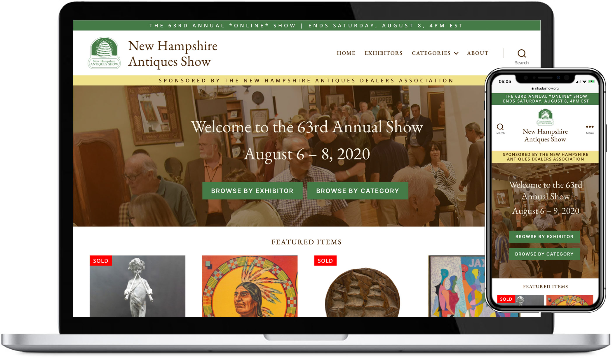 New Hampshire Antiques Show - Home Page